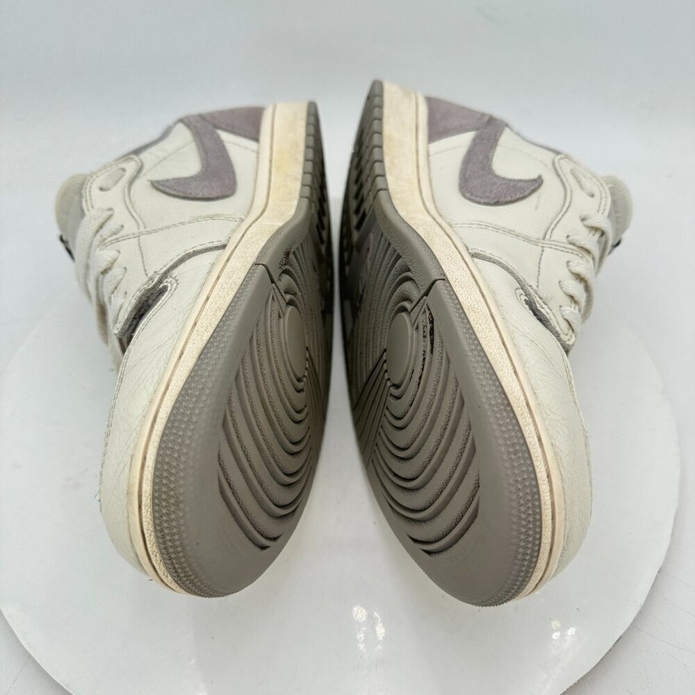 Nike Air Jordan 1 Retro Low Men Size 10 CZ0790-101 Atmosphere Grey White shoes - Picture 7 of 11